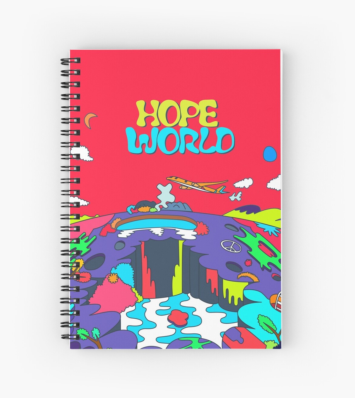 "J-Hope Hope World Album Art" Spiral Notebooks by ...