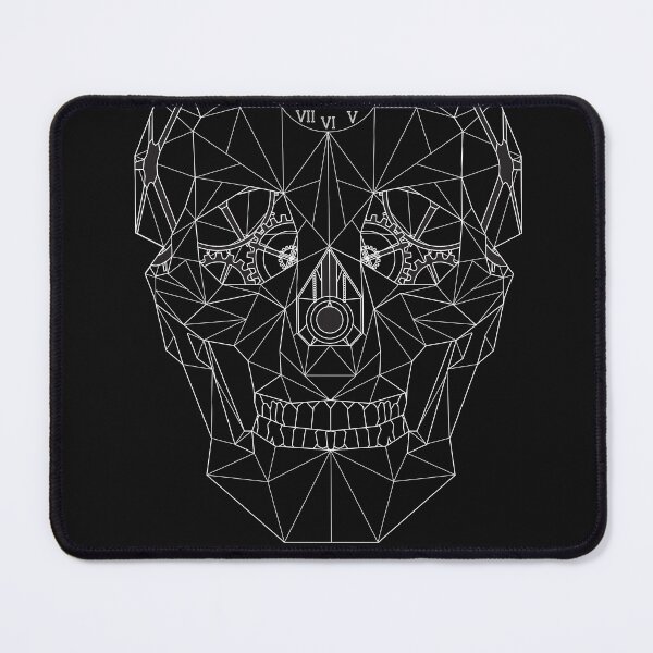 Item preview, Memento Mori Time Skull designed and sold by LiminalLuci.