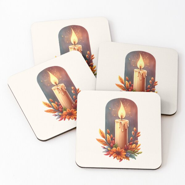 Item preview, Fall Candle designed and sold by PixelsNonstop.