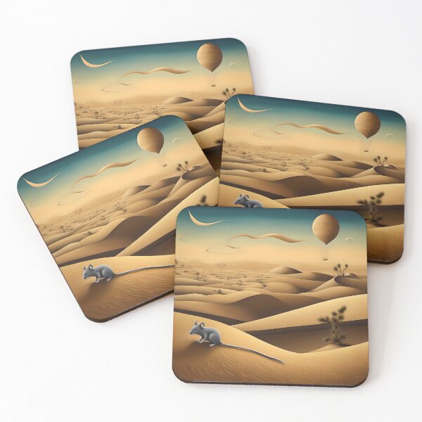 Item preview, Desert sand dunes, mouse designed and sold by WildLadyWood.