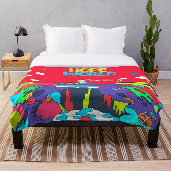 J-Hope Hope Weltalbumkunst Fleecedecke