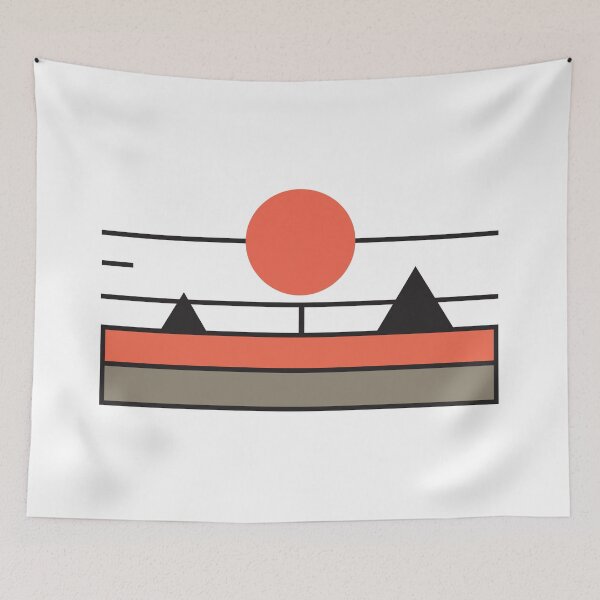 Item preview, Abstract Sunset Horizon designed and sold by RyanBelandres.