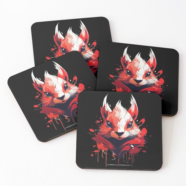 Item preview, Cute Red Squirrel in Graffiti Style designed and sold by MindSmith.