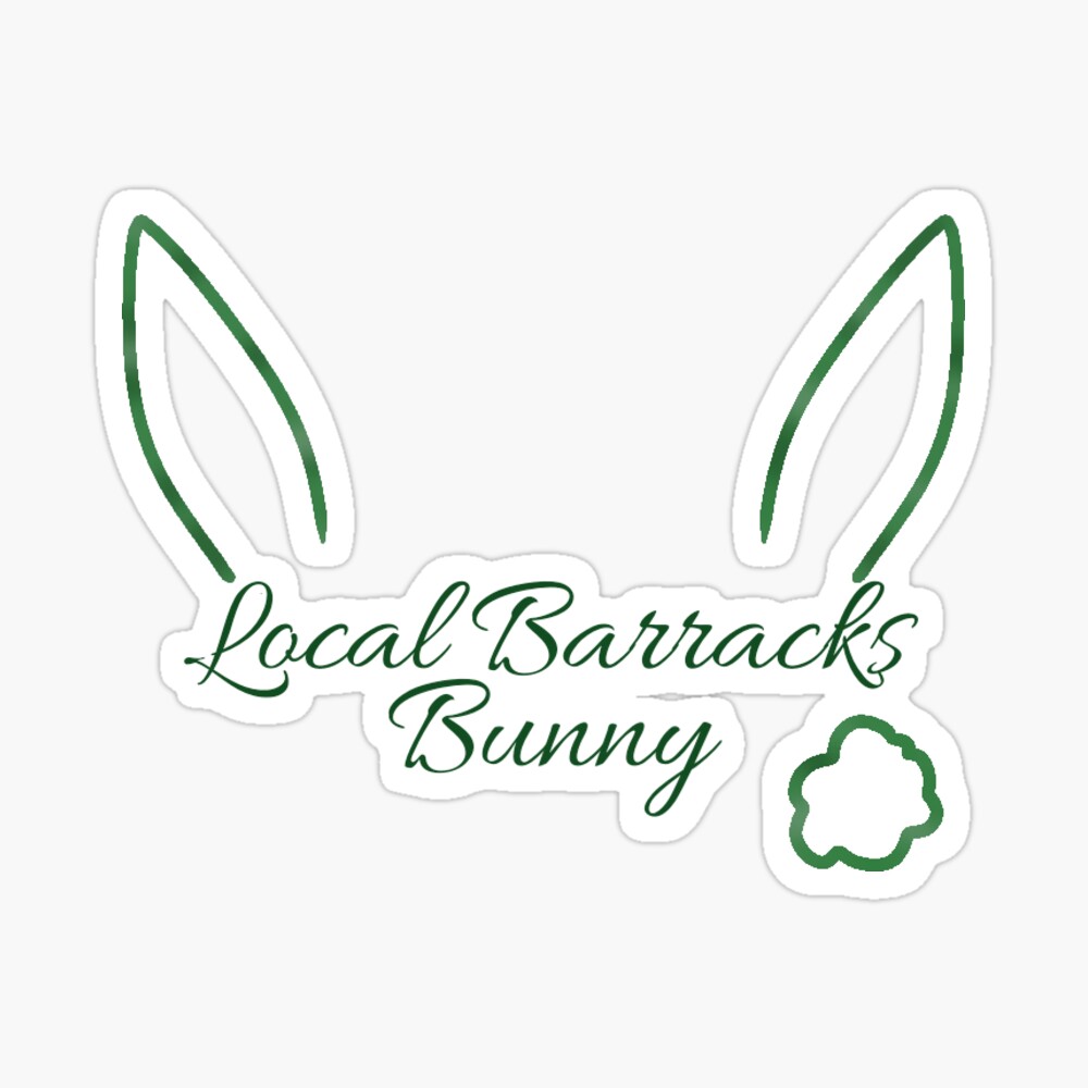 Local Barracks Bunny (green/camo) | Sticker