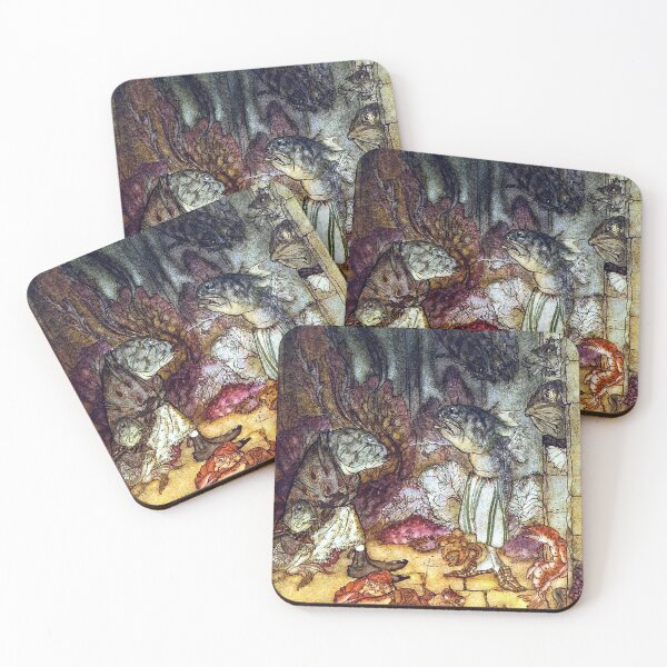 Item preview, A Scaly Set of Rascals - Hawthornes Wonder Book, Arthur Rackham designed and sold by forgottenbeauty.