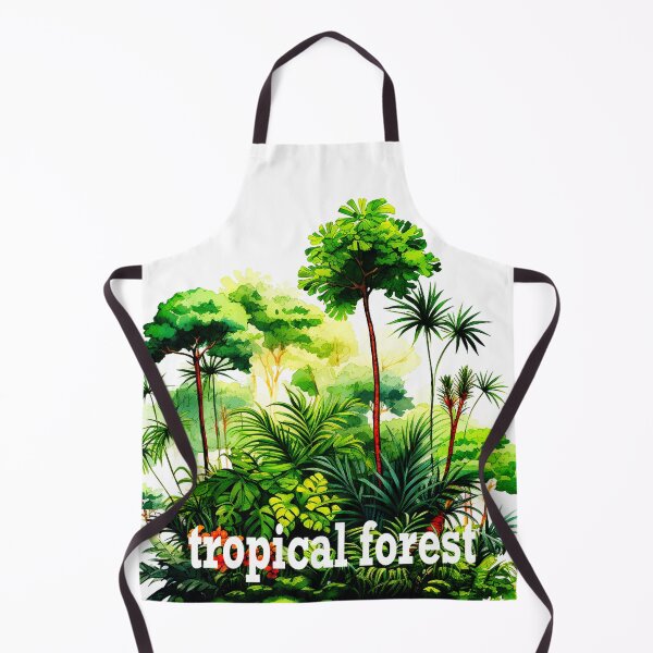 Item preview, Tropical forest, watercolor effect artwork designed and sold by silent-violin.