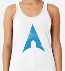 Arch Linux, Arch Logotype, Arch Logo, Arch Racerback Tank Top