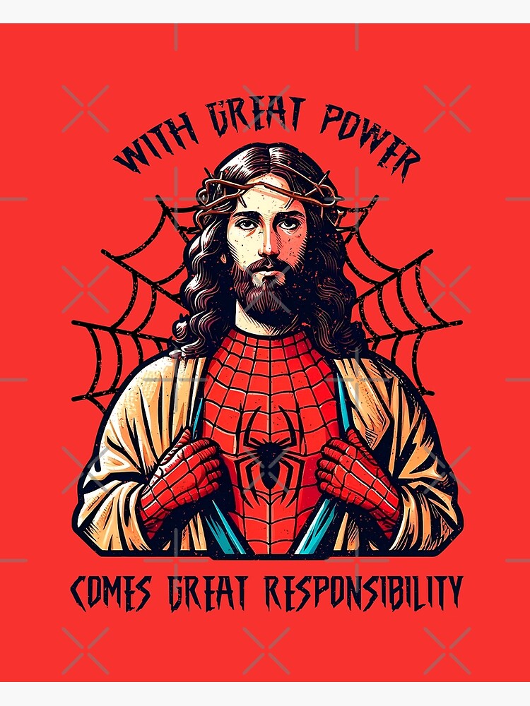 Jesus Power Super power Tote Bag