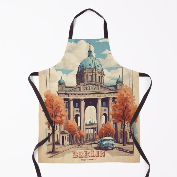 Item preview, Berlin Vintage Poster: A Glimpse into the Past designed and sold by Ceemko's Vintage Corner.