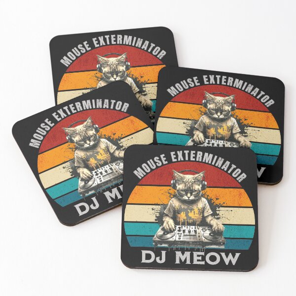 Item preview, DJ Meow - Mouse Exterminator designed and sold by antarte99.