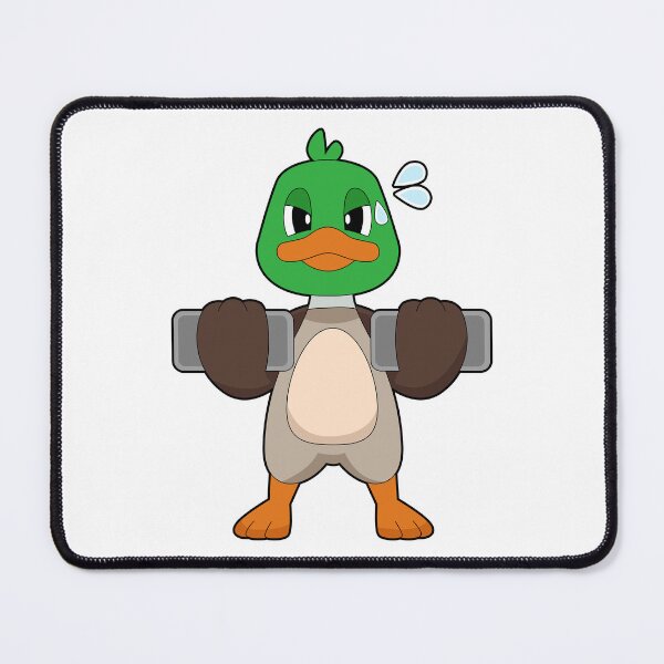 Item preview, Duck Fitness Dumbbells Sports designed and sold by Snabdesign84.