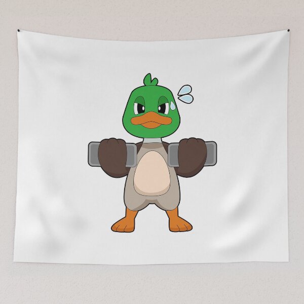 Item preview, Duck Fitness Dumbbells Sports designed and sold by Snabdesign84.