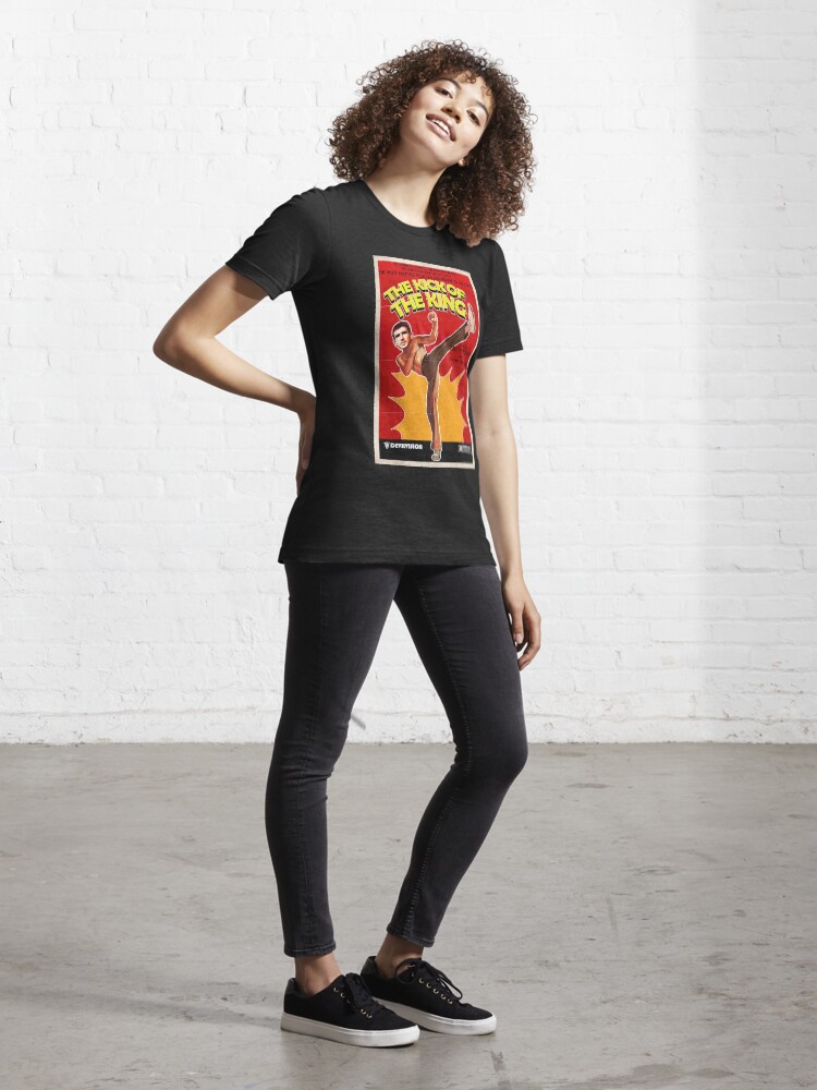 Alternate view of The Kick of the King (Eric Cantona) Essential T-Shirt