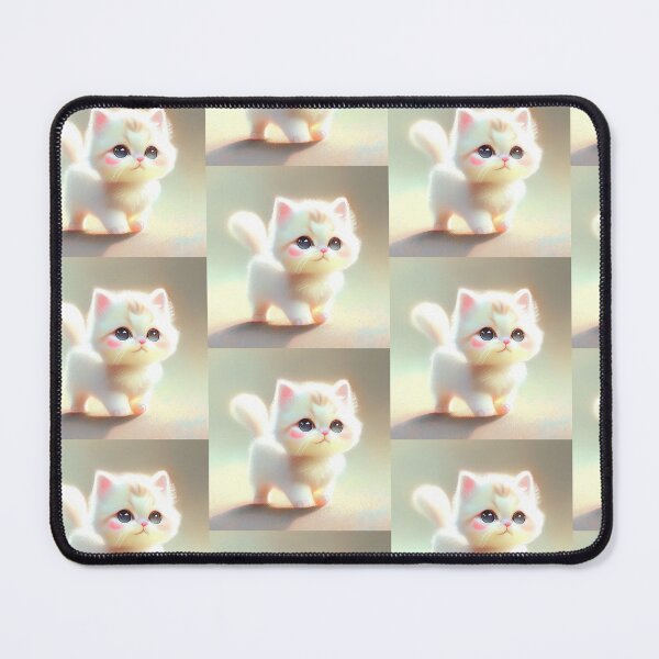 Item preview, No.65 3D Cute Cat seamless digital paper designed and sold by WGENESISDESIGN.