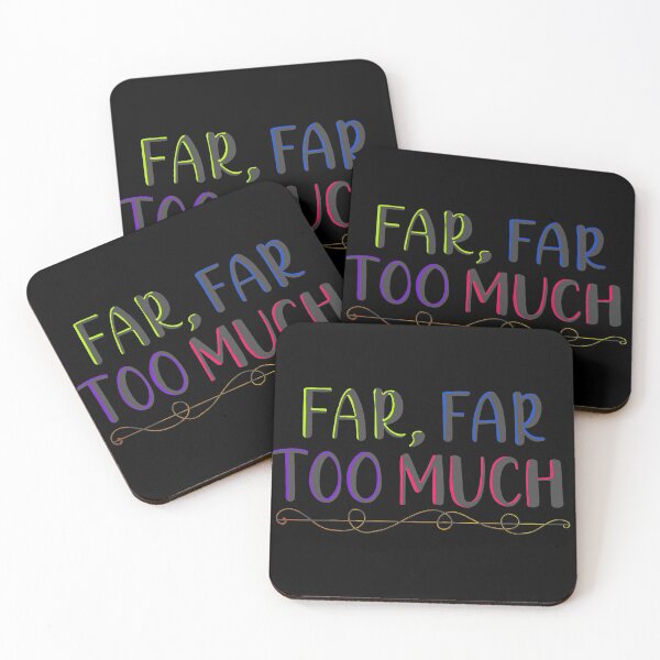 Item preview, Far Too Much designed and sold by lezell.
