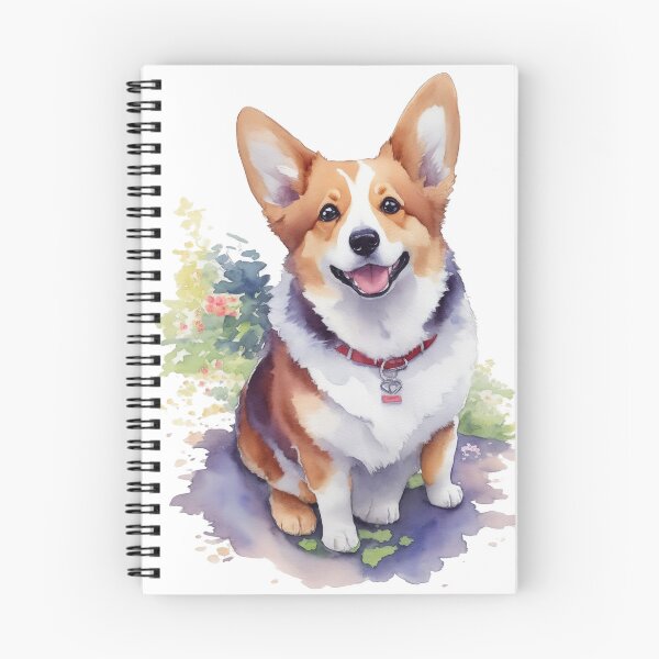 Item preview, Feliz acuarela Pembroke Welsh Corgi mamá amante de los perros designed and sold by Cucumber Designs.