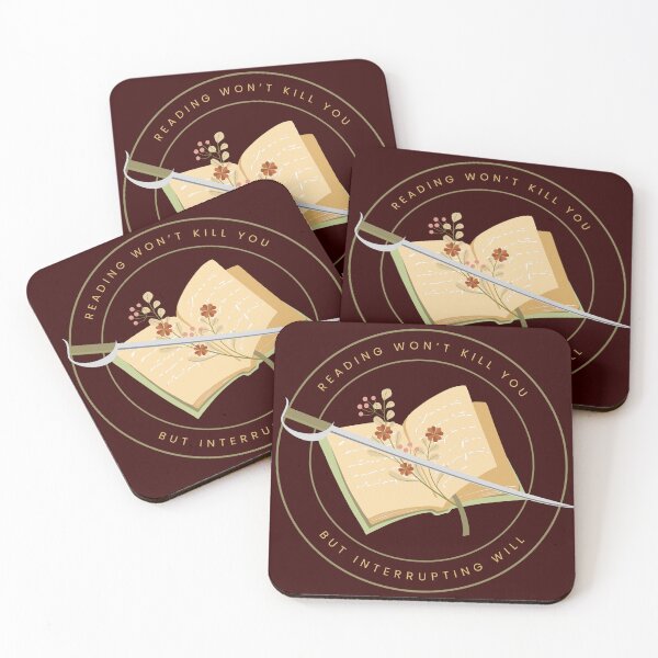 Item preview, Reading Won't Kill You But Interrupting Will designed and sold by Marissa Brown.