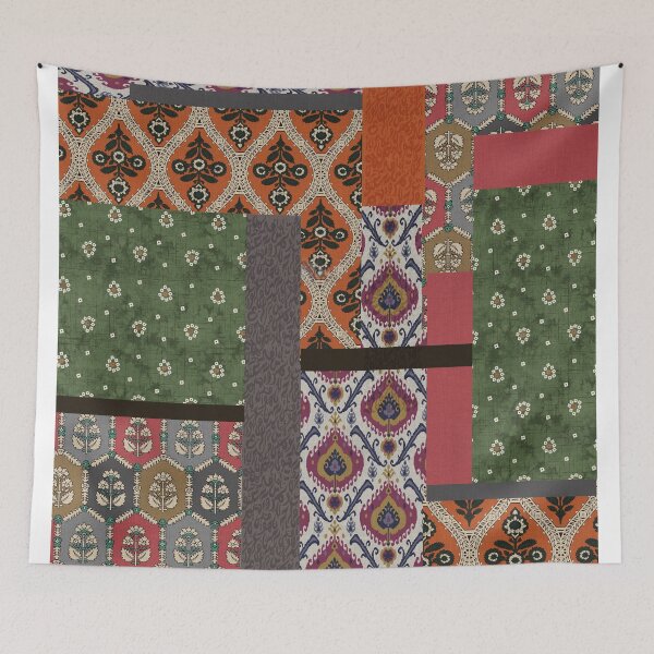 Item preview, patchwork pattern ethnic designed and sold by alimsahinoglu.