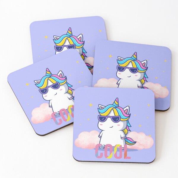 Item preview, cool unicorn designed and sold by YerbabuenaFinds.