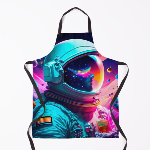 Item preview, Colorful Astral Journey: Explore the Universe with this Vibrant Astronaut designed and sold by frikinasty.
