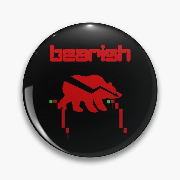 Item preview, Bearish 1-Black Background  designed and sold by Trendi61.
