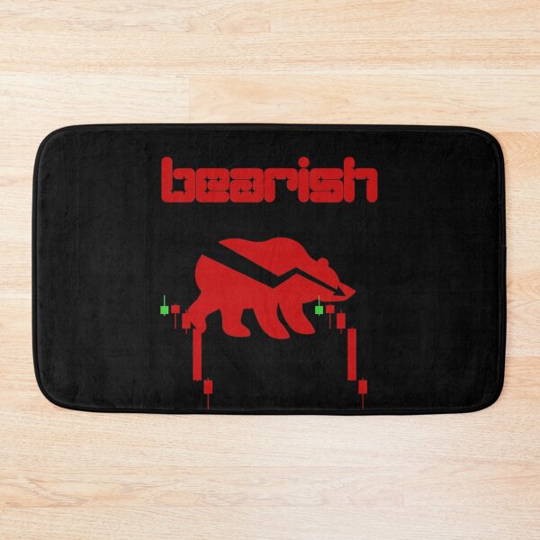 Item preview, Bearish 1-Black Background  designed and sold by Trendi61.