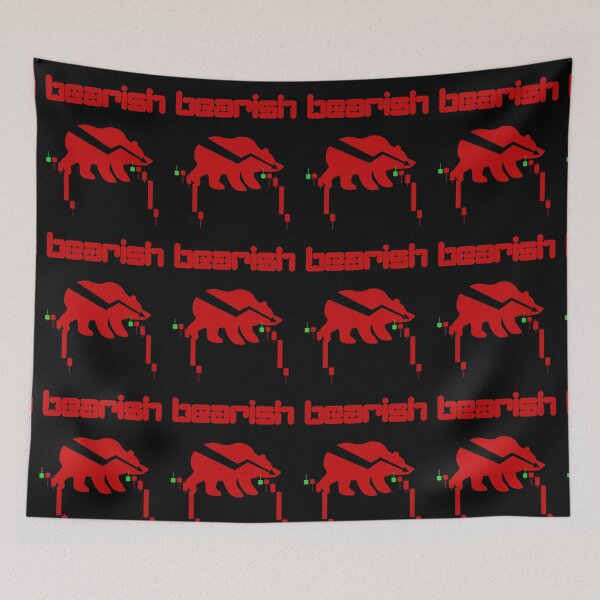 Item preview, Bearish 1-Black Background  designed and sold by Trendi61.