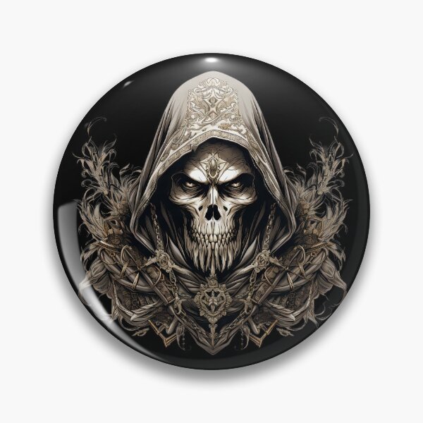Item preview, Retro Angry Skull Tee  designed and sold by CreoTshirts.