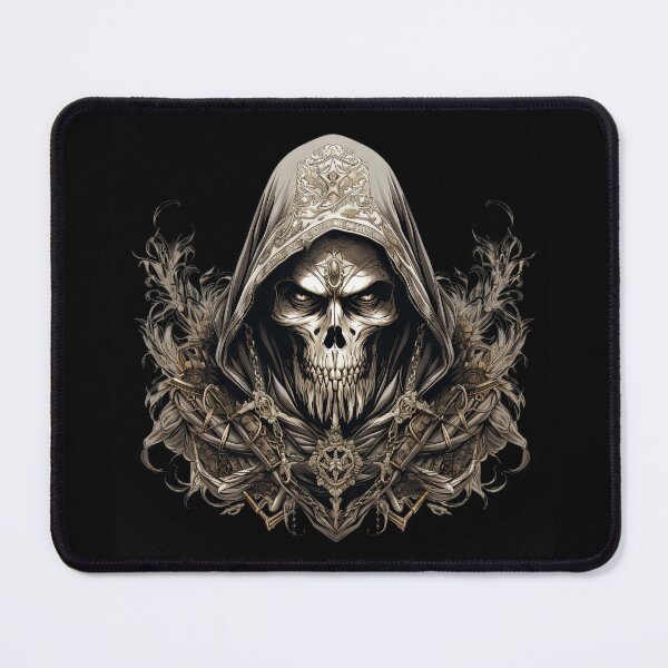 Item preview, Retro Angry Skull Tee designed and sold by CreoTshirts.