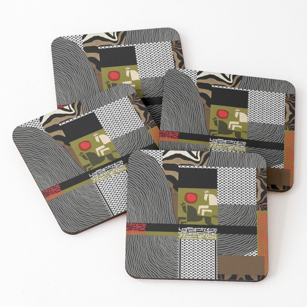 Item preview, Coasters (Set of 4) designed and sold by alimsahinoglu.