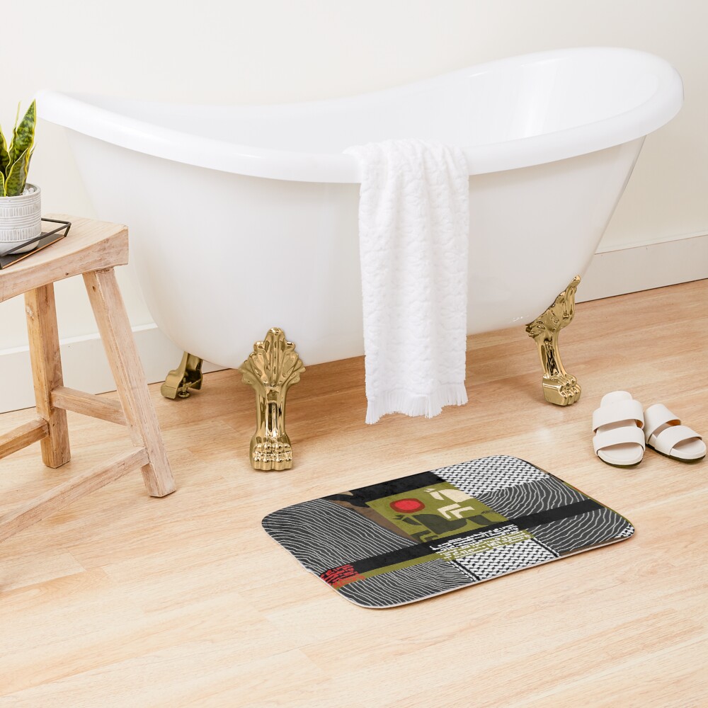 Item preview, Bath Mat designed and sold by alimsahinoglu.