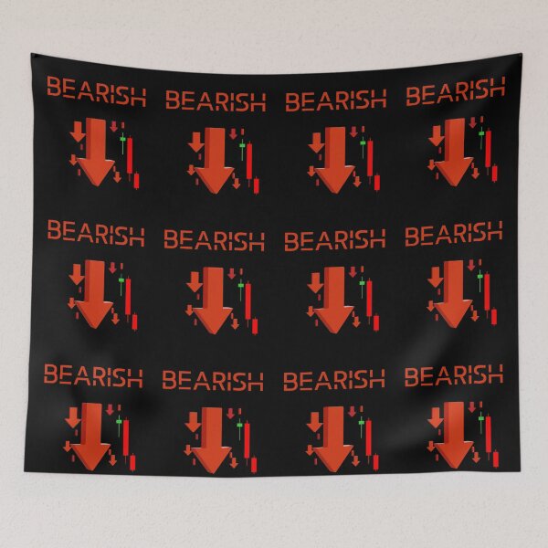 Item preview, Bearish 2-Black Background  designed and sold by Trendi61.