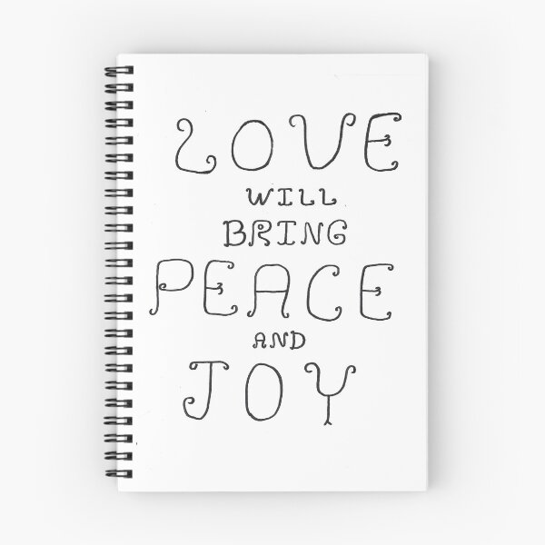 Item preview, LOVE PEACE JOY designed and sold by Doodle-Papa.