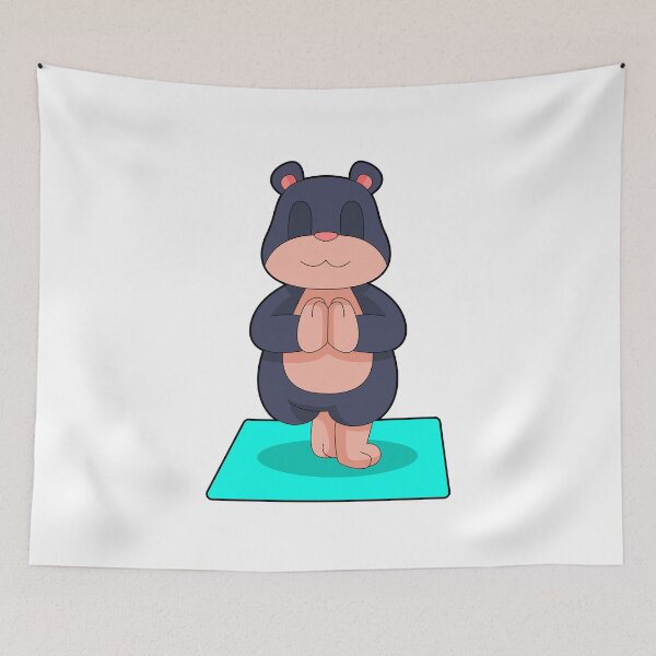 Item preview, Mole Yoga Fitness Meditation designed and sold by Snabdesign84.