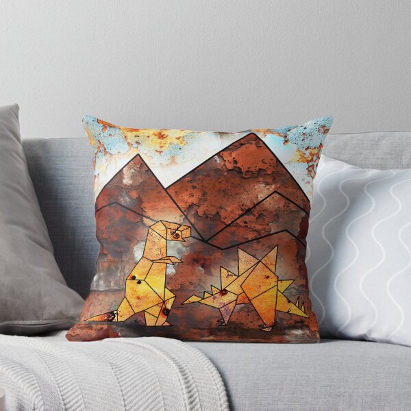 Item preview, Rusty Dinosaurs in Origami Land designed and sold by gracefullizard.