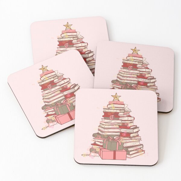 Item preview, Christmas Tree Book Stack designed and sold by KWZCreates.