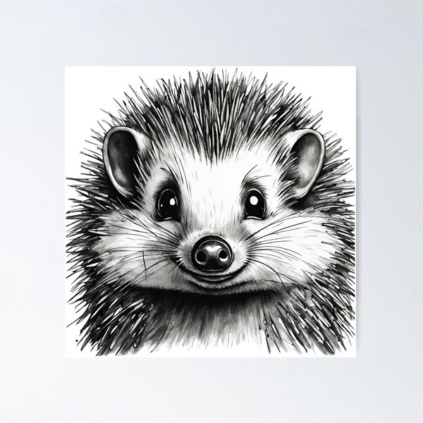 Item preview, Autumn hedgehog designed and sold by bugilugi.
