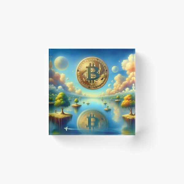 Item preview, Ethereal Bitcoin Voyage designed and sold by Ultraviolet1337.