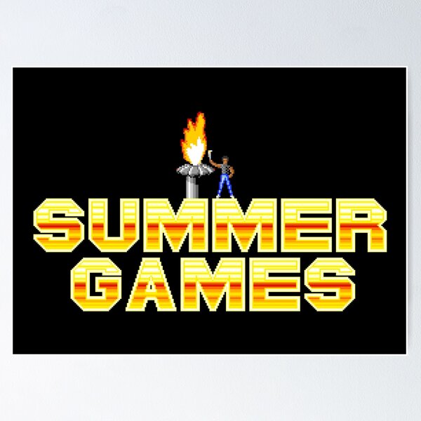 Item preview, Summer Games designed and sold by iloveamiga.