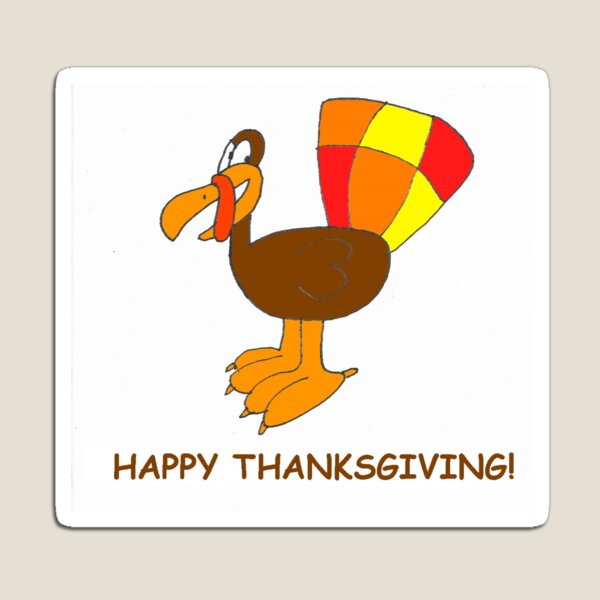 Artikelvorschau, Happy Turkey sagt Happy Thanksgiving entworfen und verkauft von ArteAcher23.