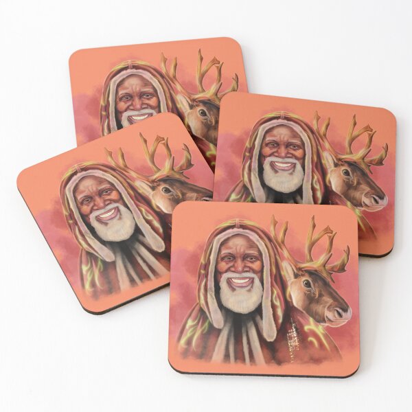 Item preview, Santa Claus Painting designed and sold by AK-Hevonen.