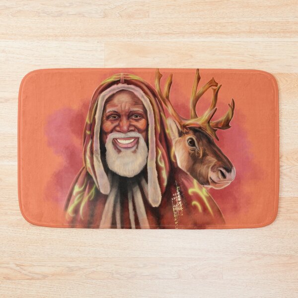 Item preview, Santa Claus Painting designed and sold by AK-Hevonen.