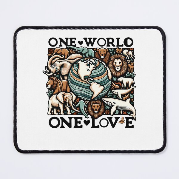 Item preview, ONE WORLD ONE LOVE designed and sold by HYPeR-NaTUrE.