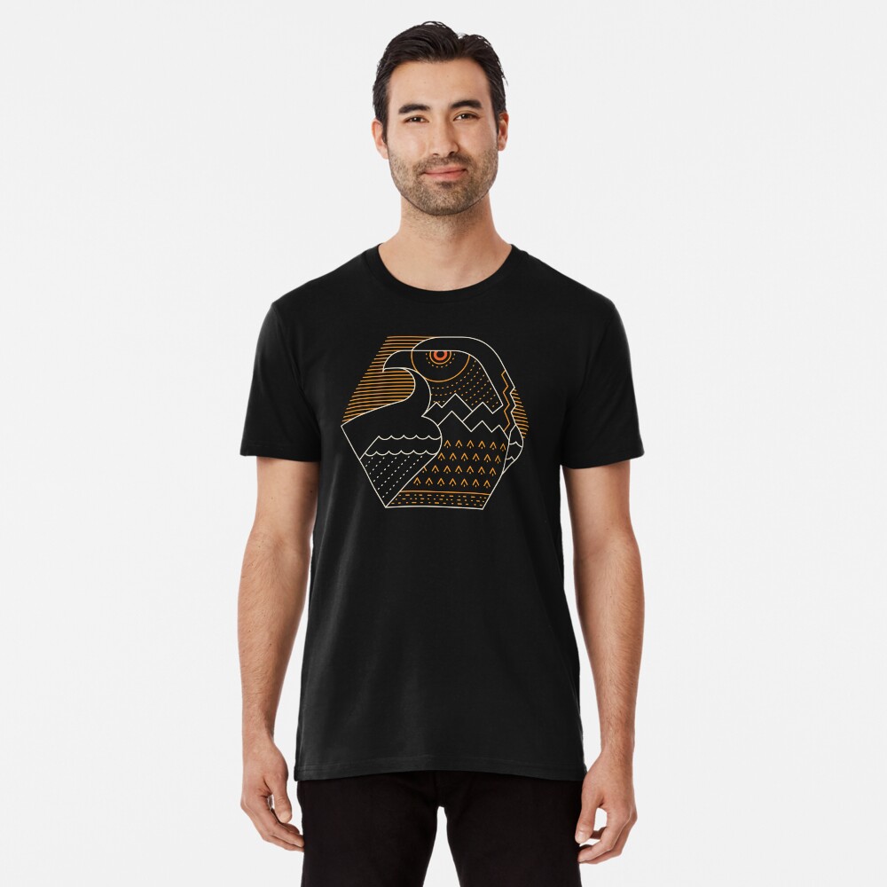 Aperçu de l'œuvre T-shirt premium créée et vendue par thepapercrane.