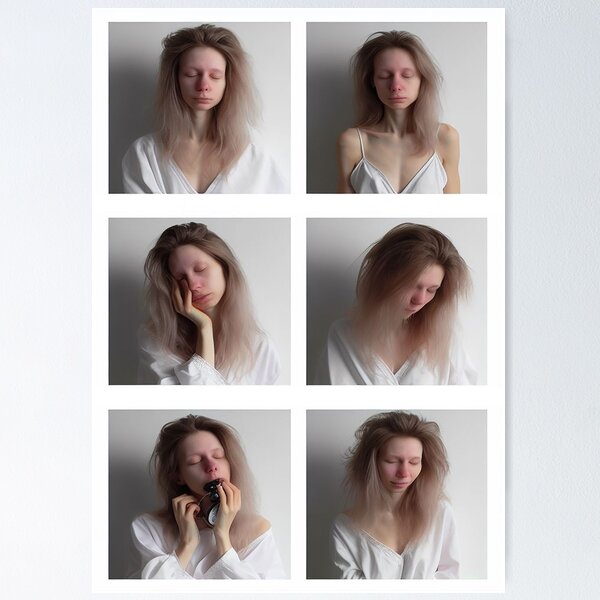 Sleepy girl: It's hard to wake up in the morning Poster