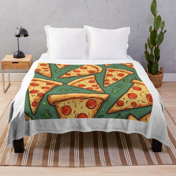 Item preview, Tasty pizza slices pattern designed and sold by SmileshareShop.