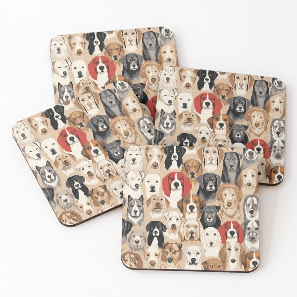 Item preview, Cute Multi Dog Breed Print designed and sold by poshprintlab.