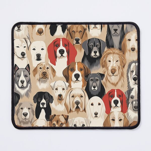 Item preview, Cute Multi Dog Breed Print designed and sold by poshprintlab.