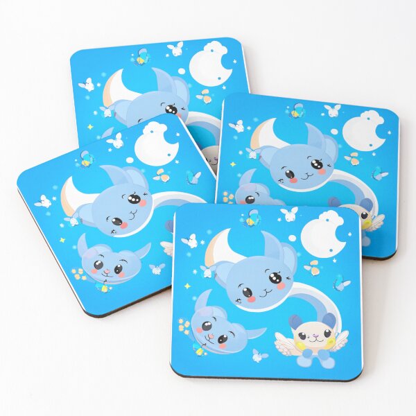 Item preview, Kawaii blue fun cute design  designed and sold by Ollyburke123.