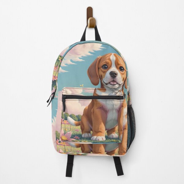 Item preview, Portrait cute adorable puppy Beagle dog beautiful colorful landscape designed and sold by Tio-Tecun.